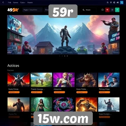 História e evolução do site de jogos 59r